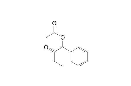 1-Acetoxy-1-phenyl-2-butanone