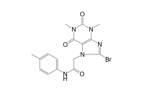 2-(8-Bromo-1,3-dimethyl-2,6-dioxo-1,2,3,6-tetrahydro-7H-purin-7-yl)-N-(4-methylphenyl)acetamide