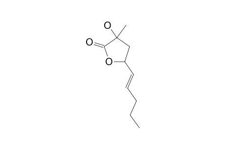 3-Hydroxy-3-methyl-5-[(E)-1-pentenyl]-4,5-dihydro-2(3H)-furanone