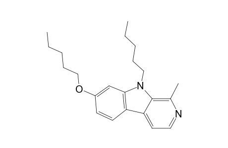 Harmol, bis(N-pentyl)-