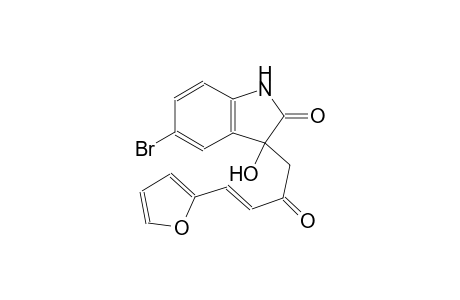5-bromo-3-[(3E)-4-(2-furyl)-2-oxo-3-butenyl]-3-hydroxy-1,3-dihydro-2H-indol-2-one