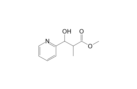 Methyl 3-hydroxy-2-methyl-3-(2-pyridyl)propanoate