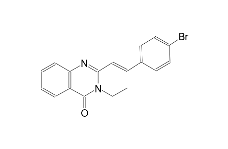 4(3H)-quinazolinone, 2-[(E)-2-(4-bromophenyl)ethenyl]-3-ethyl-