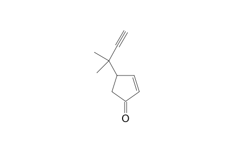 4-(1,1-Dimethyl-2-propynyl)-2-cyclopenten-1-one
