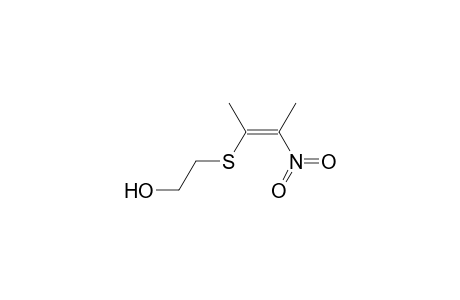 2-[(Z)-1-methyl-2-nitro-prop-1-enyl]sulfanylethanol
