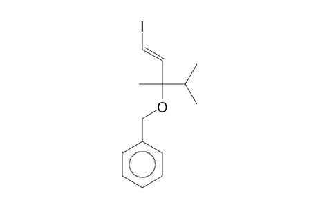 [(E)-1-iodanyl-3,4-dimethyl-pent-1-en-3-yl]oxymethylbenzene