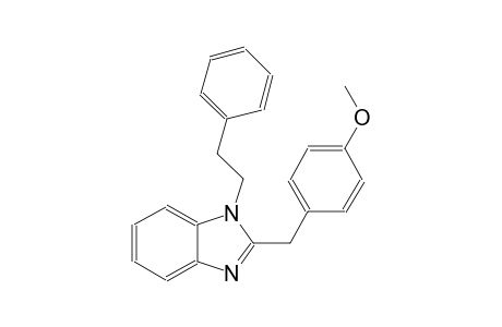 1H-benzimidazole, 2-[(4-methoxyphenyl)methyl]-1-(2-phenylethyl)-