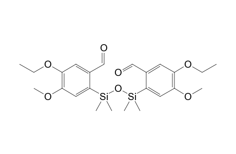 Bis[(2-formyl-4-ethoxy-5-methoxyphenyl)dimethylsilyl]ether