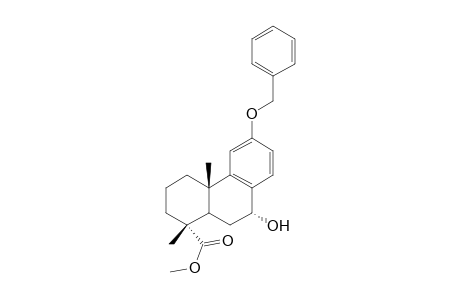 Methyl 12-Benzyloxy-7.alpha.-hydroxypodocarpa-8,11,13-trien-19-oate