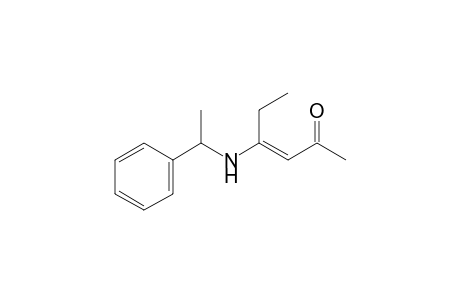 4-(N-.alpha.-Methylbenzylamino)hex-3-en-2-one