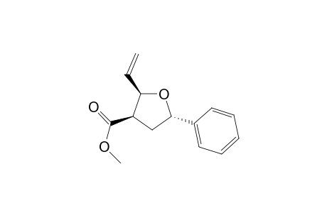 3-Furancarboxylic acid, 2-ethenyltetrahydro-5-phenyl-, methyl ester, (2.alpha.,3.alpha.,5.alpha.)-(.+-.)-