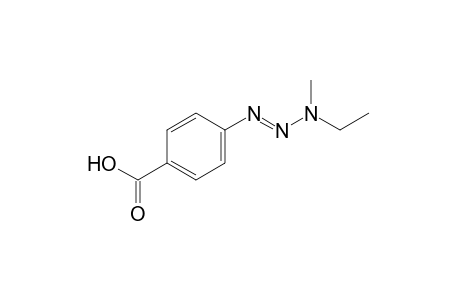 p-(3-ethyl-3-methyl-1-triazeno)benzoic acid