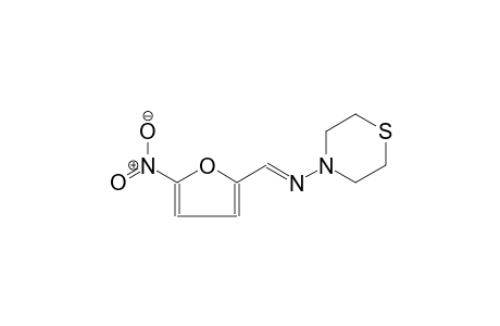 4H-1,4-Thiazin-4-amine, tetrahydro-N-[(5-nitro-2-furanyl)methylidene]-