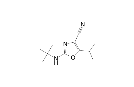 4-Oxazolecarbonitrile, 2-[(1,1-dimethylethyl)amino]-5-(1-methylethyl)-