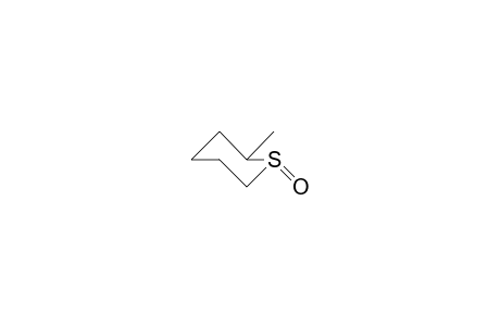cis-2-Methyl-tetrahydro-thiopyran 1-oxide