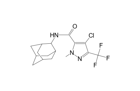 N-(2-adamantyl)-4-chloro-1-methyl-3-(trifluoromethyl)-1H-pyrazole-5-carboxamide