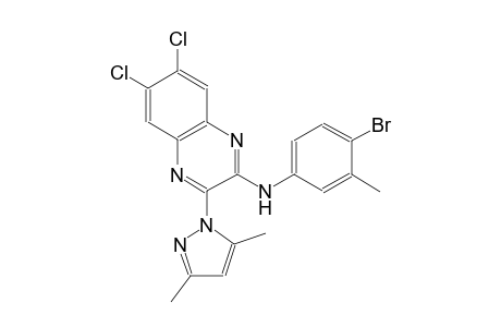 2-quinoxalinamine, N-(4-bromo-3-methylphenyl)-6,7-dichloro-3-(3,5-dimethyl-1H-pyrazol-1-yl)-