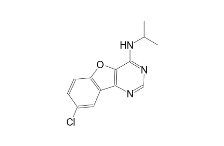8-chloro-N-isopropyl[1]benzofuro[3,2-d]pyrimidin-4-amine