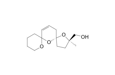 (cis)-2.beta.-hydroxymethyl-2.alpha.-methyl-1,6,8-trioxadispiro[4.1.5.3]pentadec-13-ene
