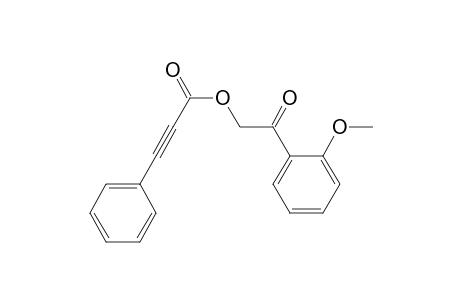 2-(2-Methoxyphenyl)-2-oxoethyl 3-phenylpropiolate