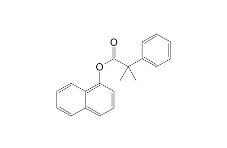 1-naphthyl 2-methyl-2-phenyl-propanoate
