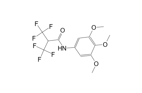 3,3,3-trifluoro-2-(trifluoromethyl)-N-(3,4,5-trimethoxyphenyl)propanamide