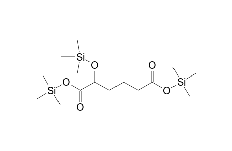2-Trimethylsilyloxy-hexanedioic acid bis(trimethylsilyl) ester
