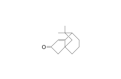 (1R,6S)-10,10-Dimethyl-tricyclo(4.3.2.0/2,6/)undec-2-en-4-one