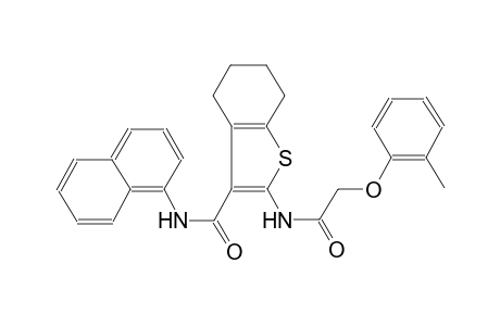 benzo[b]thiophene-3-carboxamide, 4,5,6,7-tetrahydro-2-[[(2-methylphenoxy)acetyl]amino]-N-(1-naphthalenyl)-