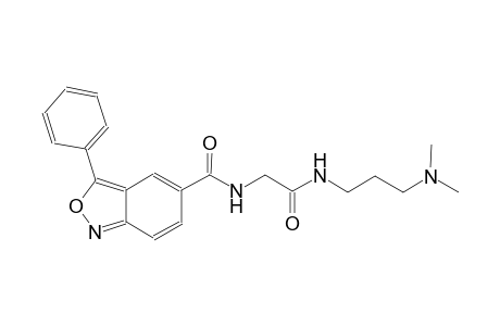 2,1-benzisoxazole-5-carboxamide, N-[2-[[3-(dimethylamino)propyl]amino]-2-oxoethyl]-3-phenyl-