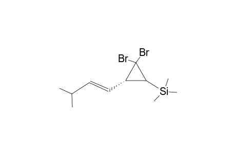 (E)-1,1-Dibromo-3-(2-isopropylvinyl)-2-(2-trimethylsilyl)cyclopropane