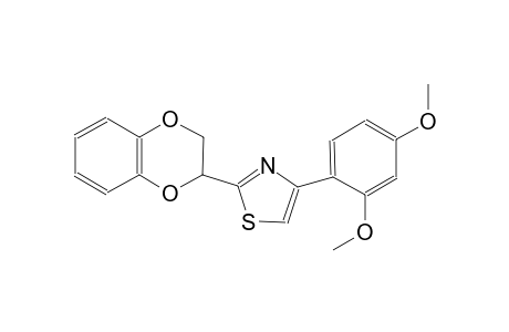 thiazole, 2-(2,3-dihydro-1,4-benzodioxin-2-yl)-4-(2,4-dimethoxyphenyl)-