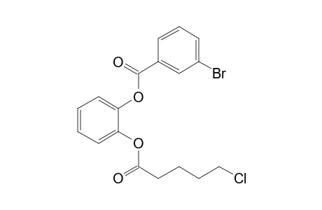 1,2-Benzenediol, o-(3-bromobenzoyl)-o'-(5-clorovaleryl)-