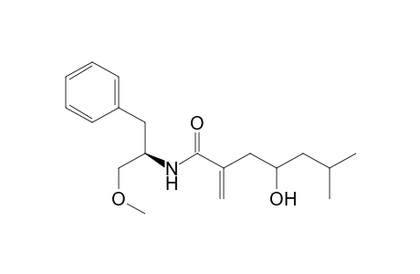 4-Hydroxy-N-[(R)-.alpha.-(methoxymethyl)phenethyl]-6-methyl-2-methyleneheptanamide