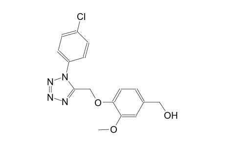 benzenemethanol, 4-[[1-(4-chlorophenyl)-1H-tetrazol-5-yl]methoxy]-3-methoxy-