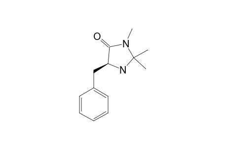 (5-S)-5-BENZYL-2,2,3-TRIMETHYLIMIDAZOLIDINE-4-ONE