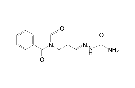 1,3-DIOXO-2-ISOINDOLINEPROPIONALDEHYDE, SEMICARBAZONE