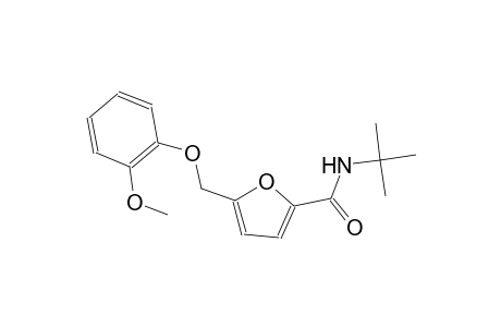 N-(tert-butyl)-5-[(2-methoxyphenoxy)methyl]-2-furamide