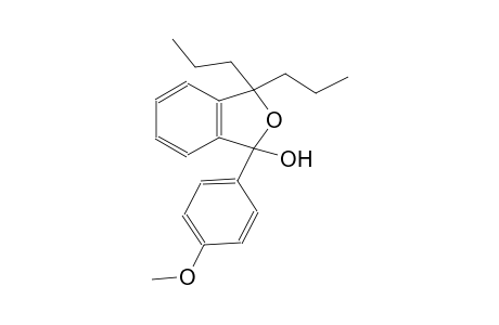 1-(4-methoxyphenyl)-3,3-dipropyl-1,3-dihydro-2-benzofuran-1-ol