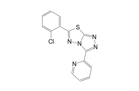 6-(2-chlorophenyl)-3-(2-pyridinyl)[1,2,4]triazolo[3,4-b][1,3,4]thiadiazole