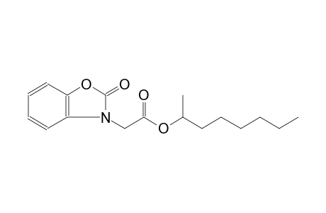 1-methylheptyl (2-oxo-1,3-benzoxazol-3(2H)-yl)acetate