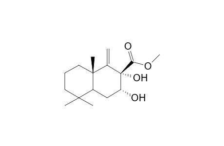 Methyl 7.alpha.,8.alpha.-dihydroxy-9(11)-drimen-12-oate