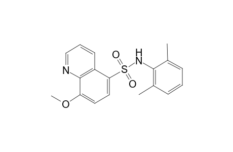 N-(2,6-dimethylphenyl)-8-methoxy-5-quinolinesulfonamide
