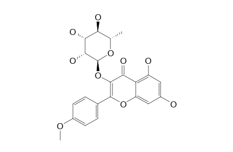 KAEMPFERIDE-3-O-ALPHA-L-RHAMNOPYRANOSIDE