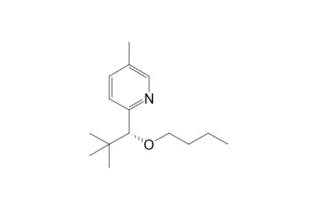 (R)-5-Methyl-2-(1-butyloxy-2,2-dimethylpropyl)pyridine
