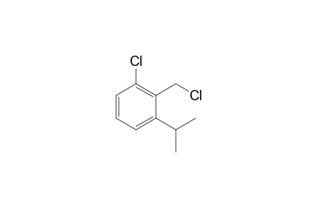 Benzene, chloro(chloromethyl)(1-methylethyl)-