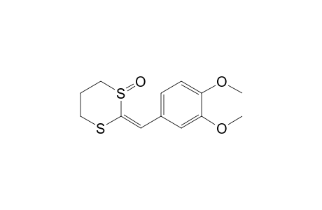 2-(3,4-Dimethoxybenzylidene)-1,3-dithiane 1-Oxide