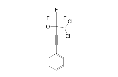 1,1-DICHLORO-2-TRIFLUOROMETHYL-4-PHENYL-BUT-3-YN-2-OL