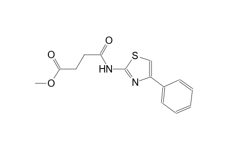 Methyl 4-oxo-4-[(4-phenyl-1,3-thiazol-2-yl)amino]butanoate