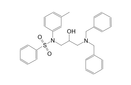 benzenesulfonamide, N-[3-[bis(phenylmethyl)amino]-2-hydroxypropyl]-N-(3-methylphenyl)-
